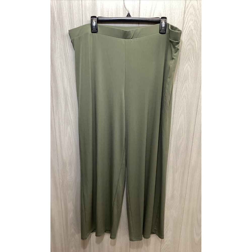 CHICO'S Women's (Size XL) Pull On Elastic Waist Pants Stretch (19C)